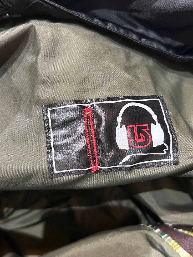 美品 BURTONスノーボードウェアカーゴパンツ メンズ L 蛍光ライム