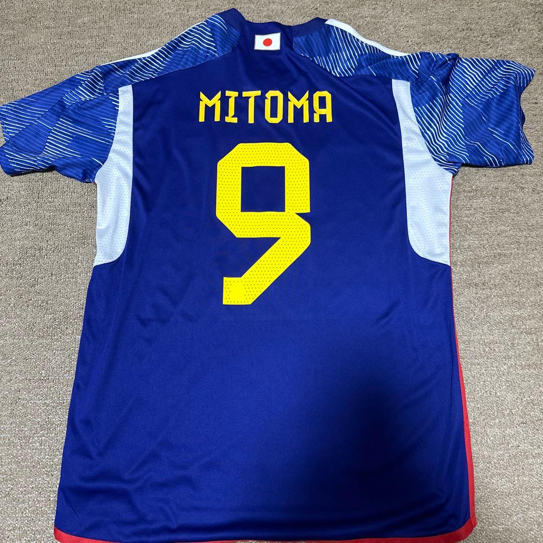 サッカー日本代表ユニフォーム 三笘薫 背番号9 - メルカリ