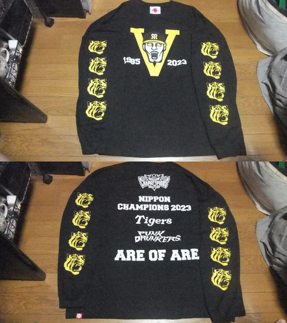 パンクドランカーズ XL 阪神タイガース 未使用 Tシャツ 長袖 日本一