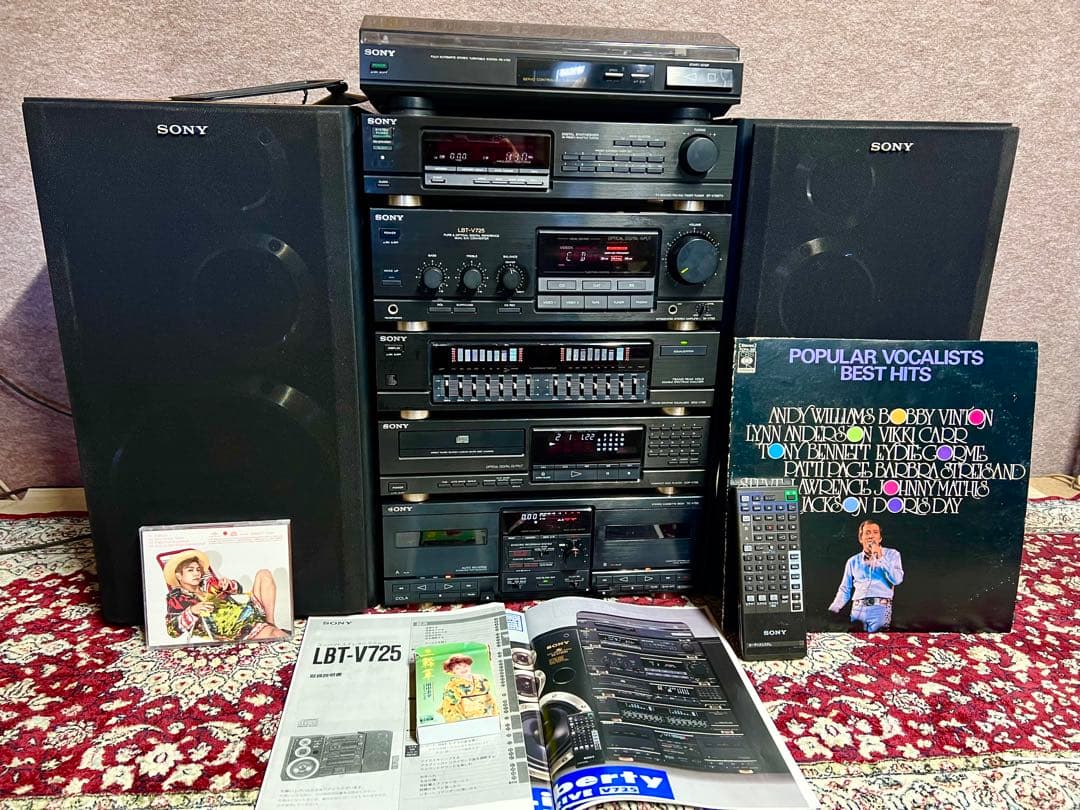 SONYシステムコンポLBT-V725内蔵BT変更可能中古フルセット動作品美品 SONYシステムコンポLBT-V725内蔵BT変更可能中古フルセット動作品美品