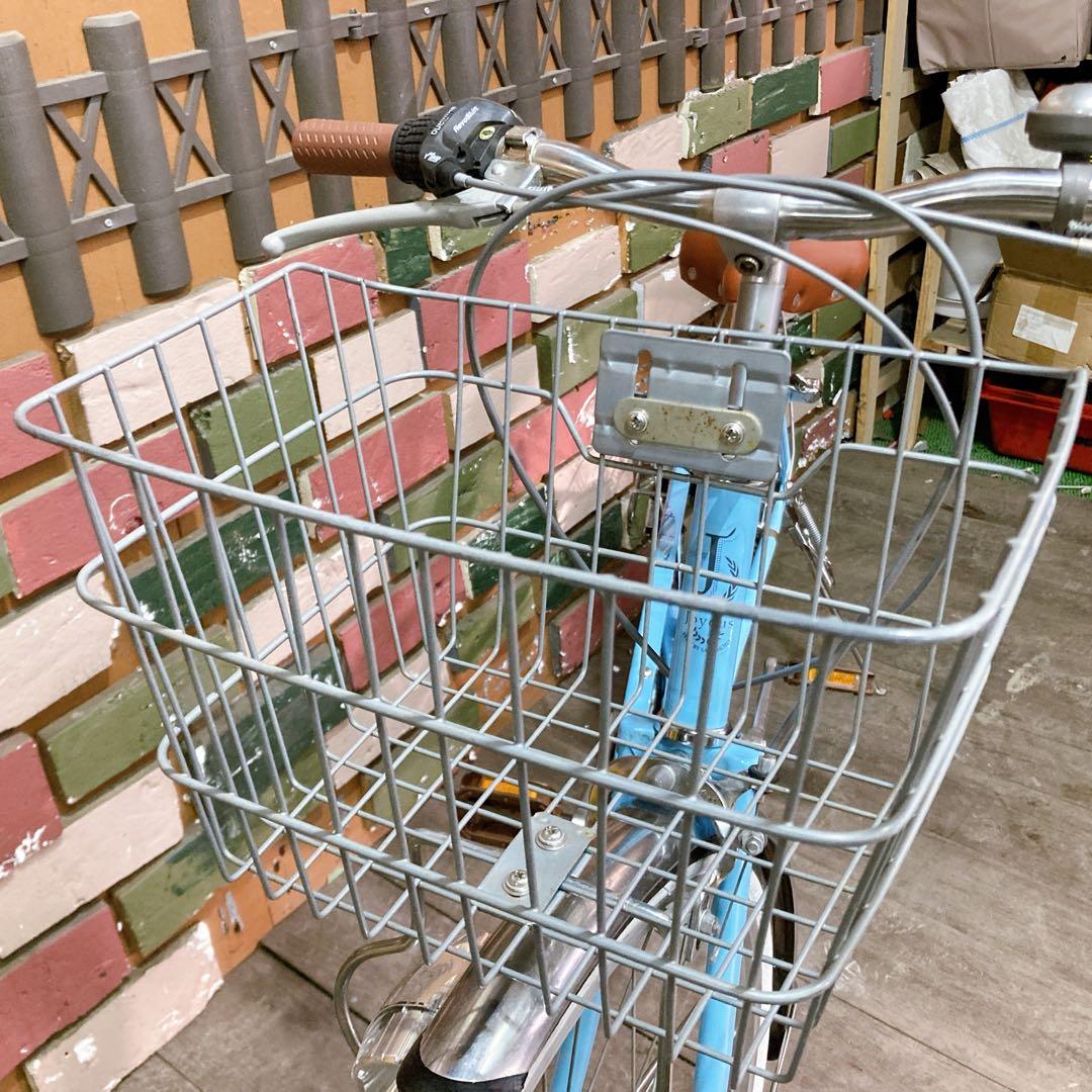 子供用自転車 Joyous ジョイアス 水色 26インチ 変速付き - メルカリ