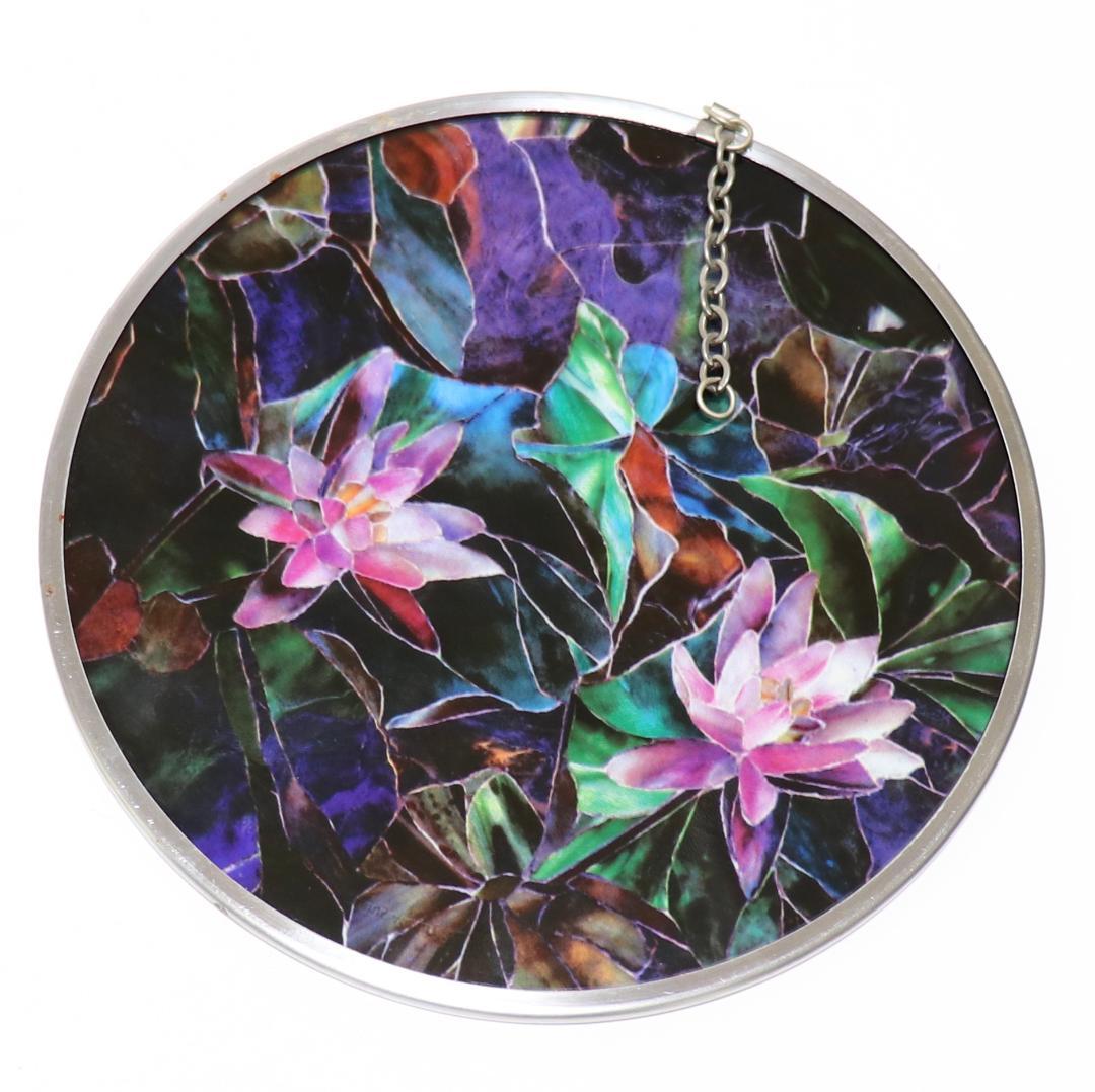 ティファニー スタジオ 睡蓮 ヴィンテージ ステンドグラス カナダ