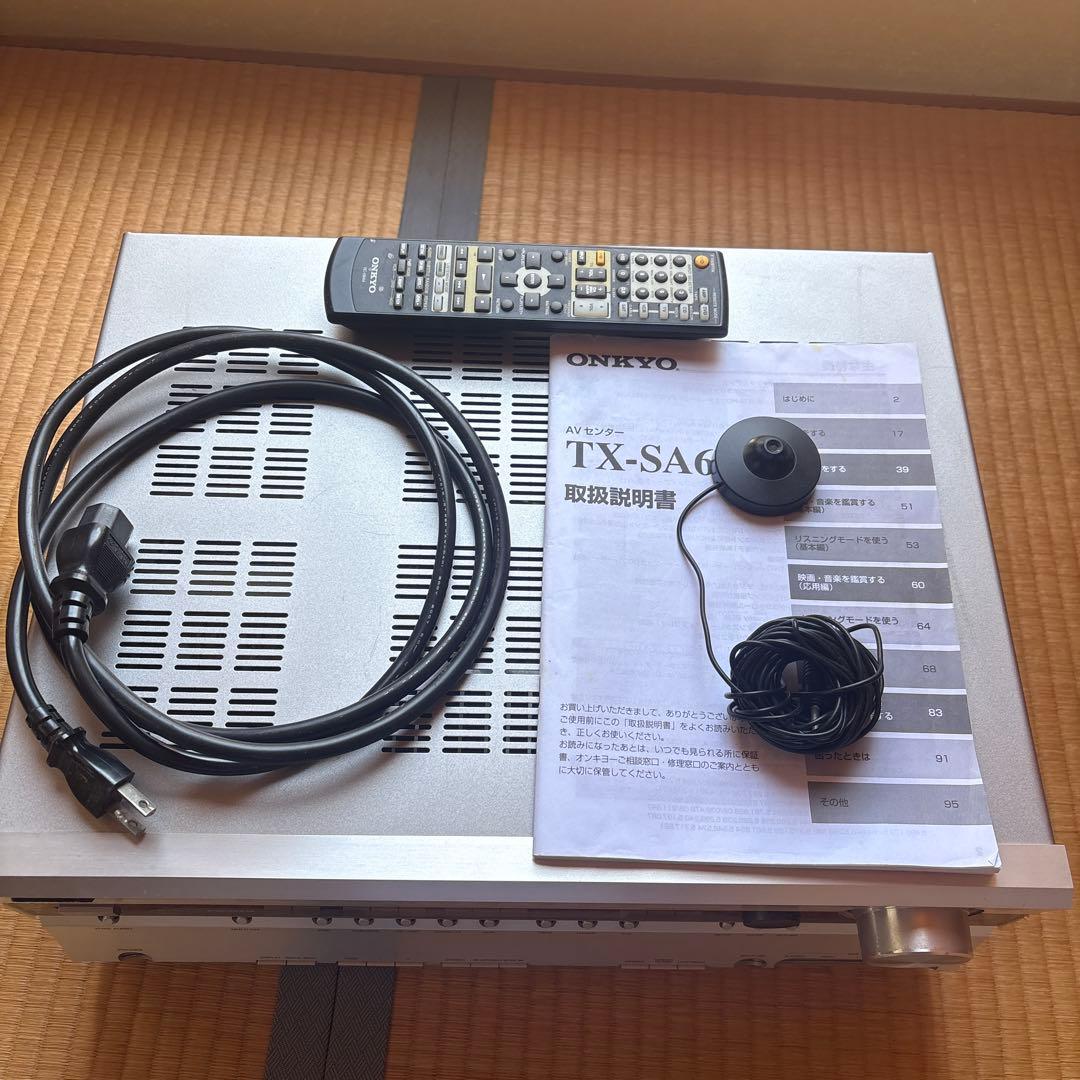 ONKYO TX-SA605 AVアンプ AVセンター【ジャンク品】 - メルカリ