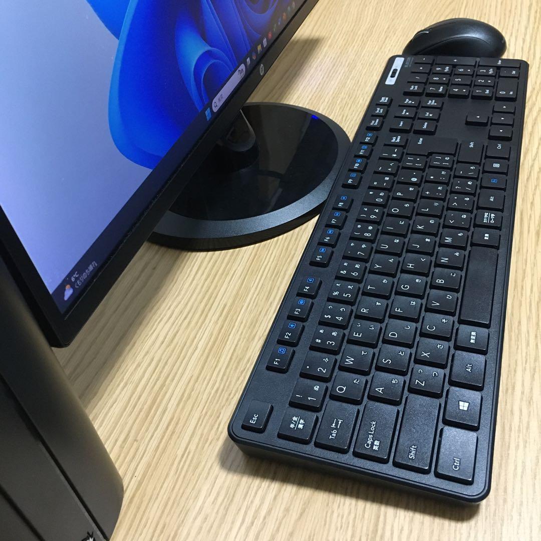 Win11 Office 快速i3 8Gメモリ 快適SSD 23.8´モニター