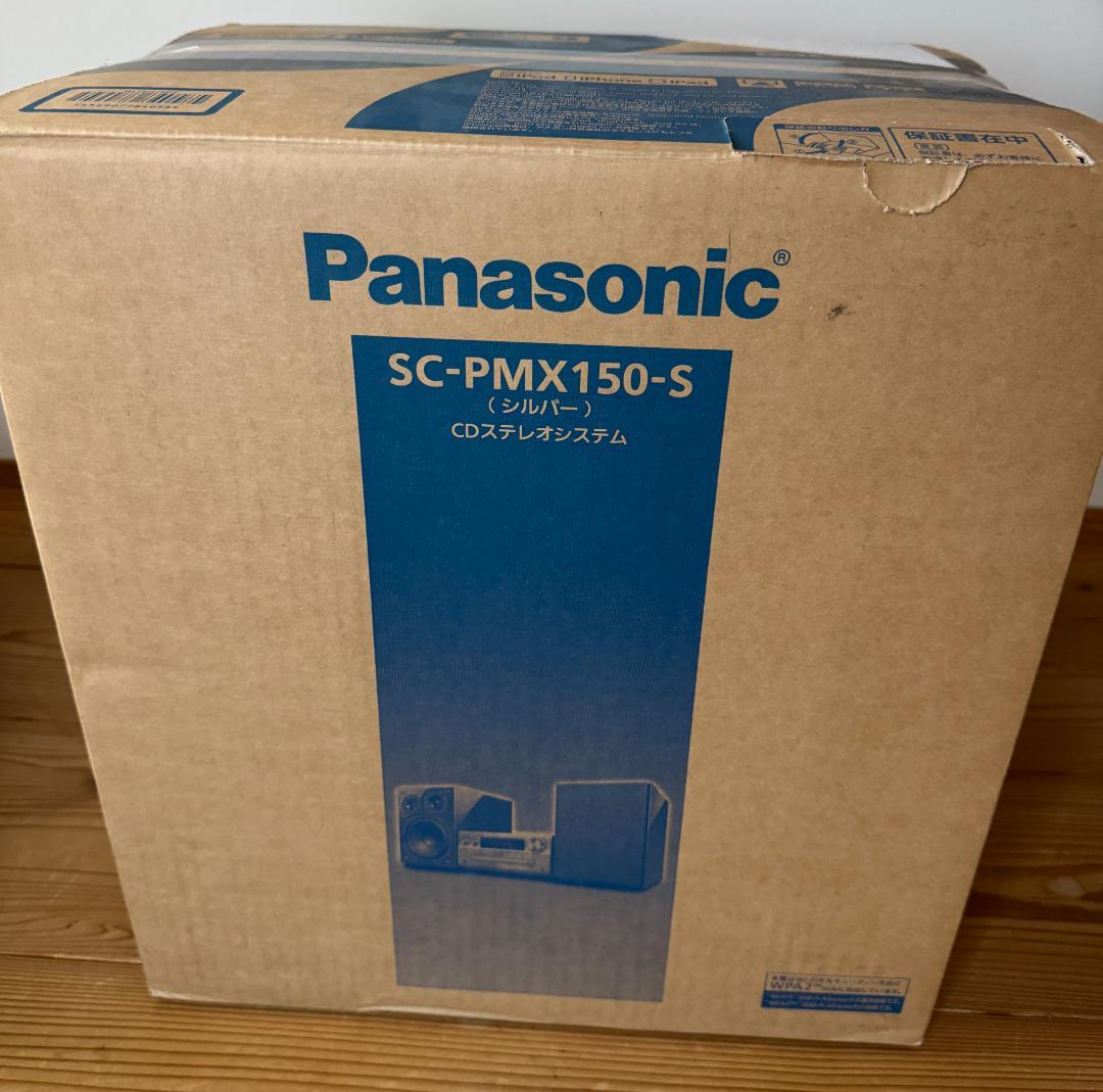 中古 付属品完備！Panasonic ミニコンポ SC-PMX150-S - メルカリ