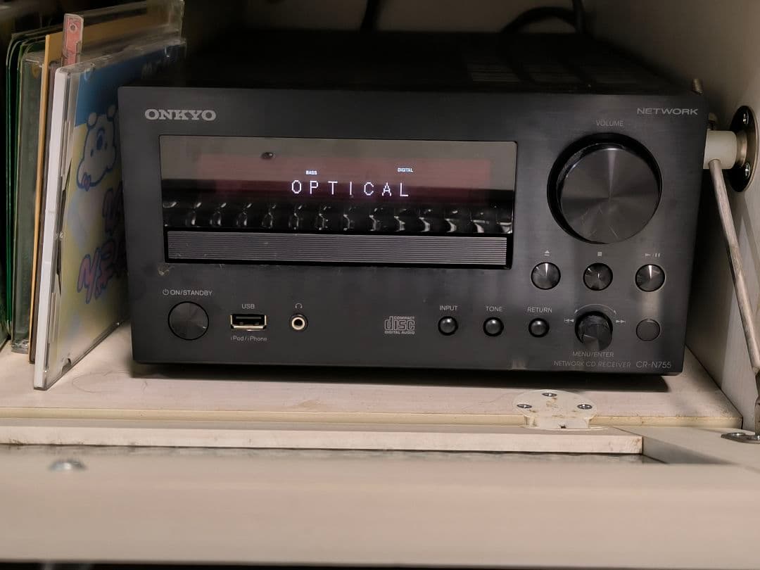 ONKYO CR-N755 パワーアンプ ネットワークCDレシーバー - メルカリ