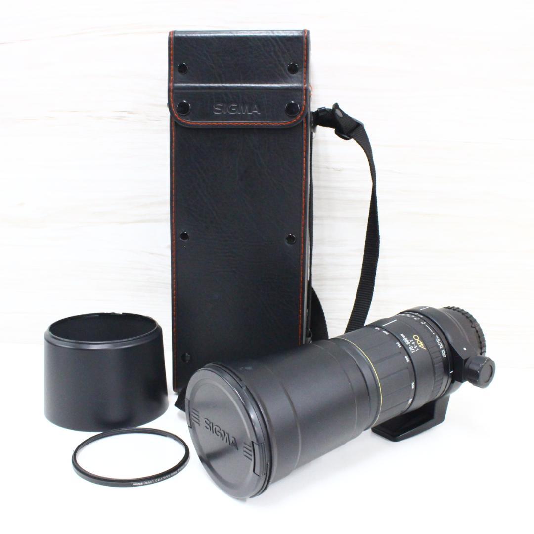 ◇ジャンクSIGMA ケース付望遠レンズ APO170～550㎜ 1:5-6.3 Amazon | シグマ170 – 500 mm f / 5 – 6.3 apo Aspherical Lens for