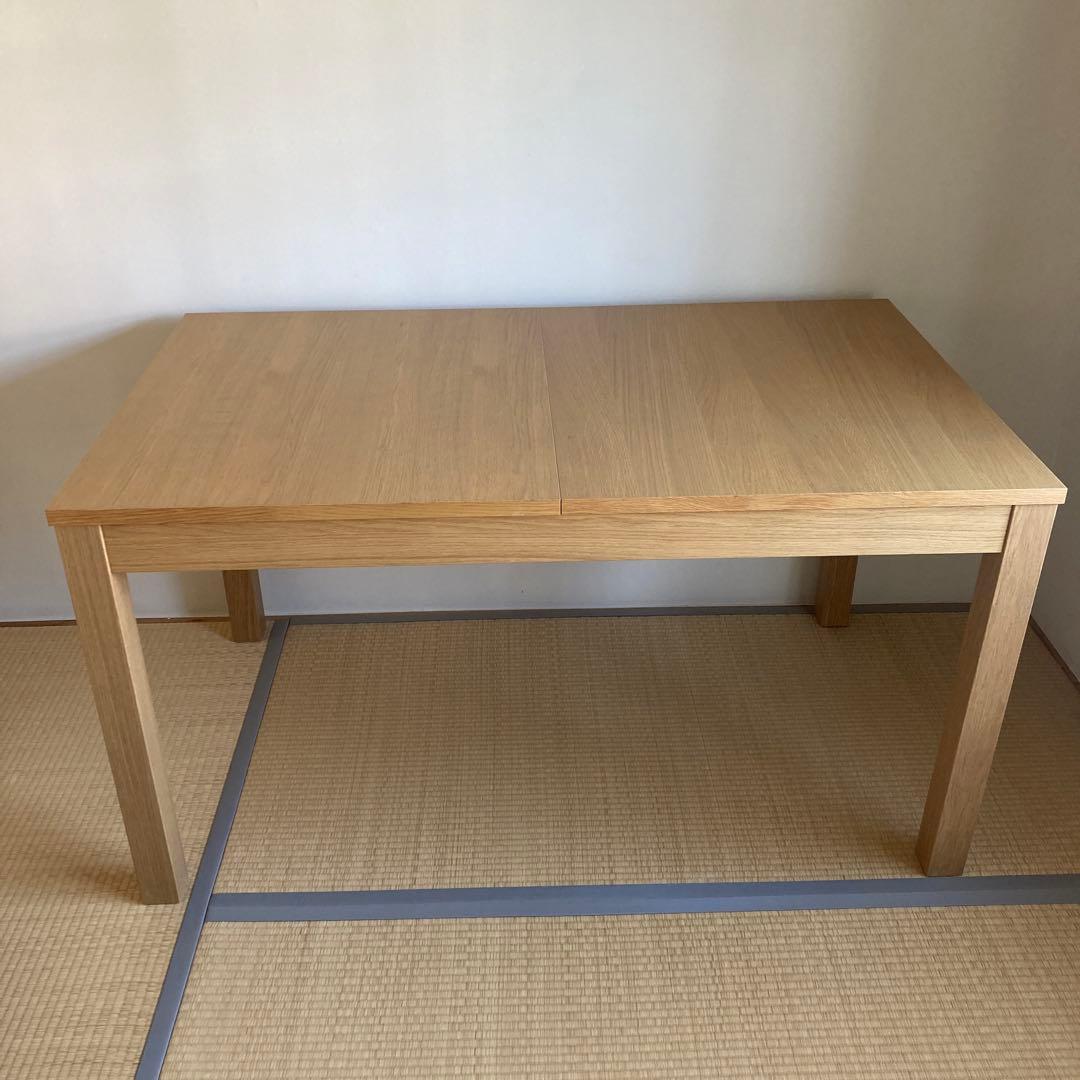 IKEA BJURSTA 大型伸長式テーブル 4〜7日で発送 - メルカリ