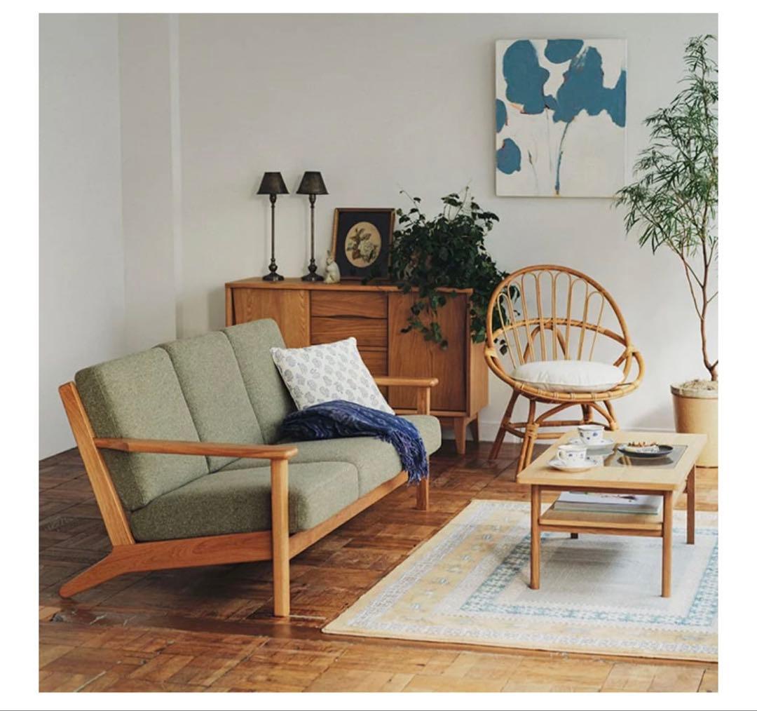 直接引き取りのみ】 unico CAGE(カージュ) ソファ 1シーター - メルカリ