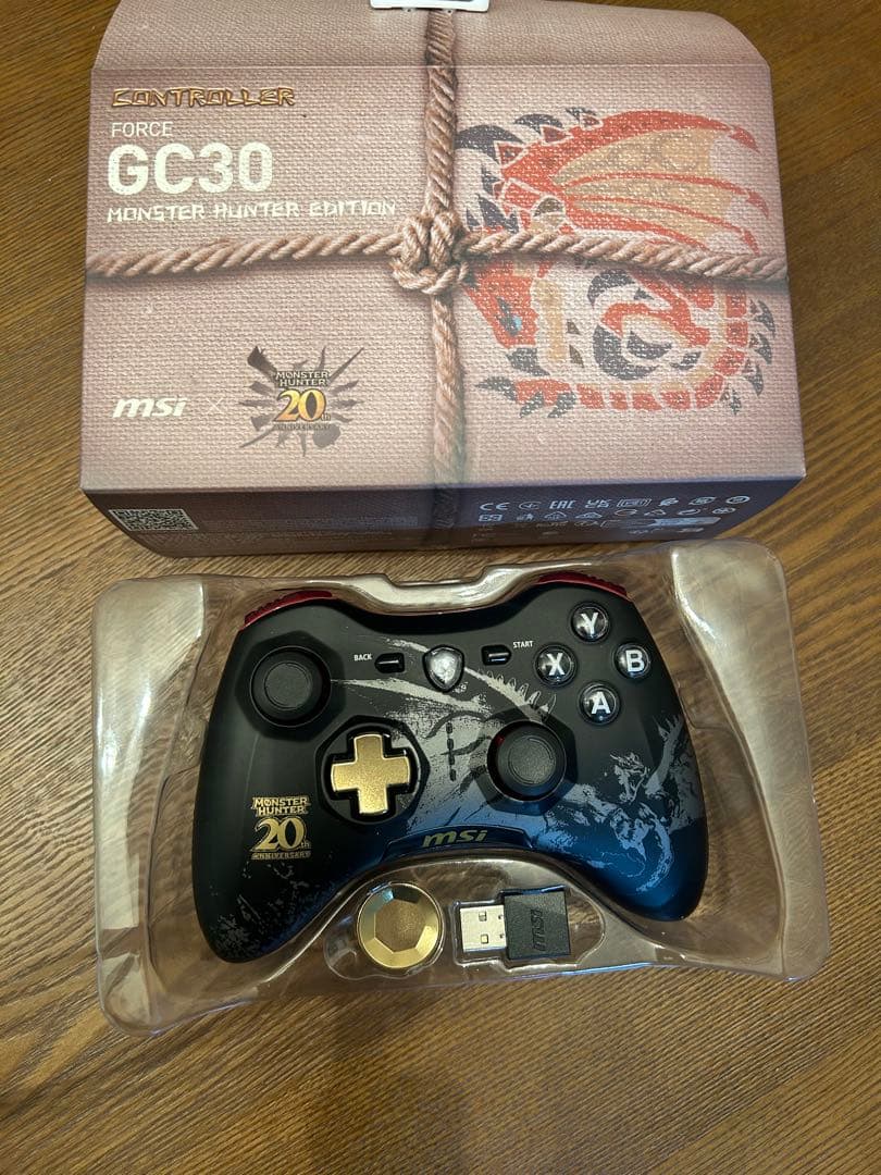 PC用ゲームコントローラー・コンバーター MSI GC30 Monster Hunter Edition FORCE GC30 MONSTER HUNTER EDITION