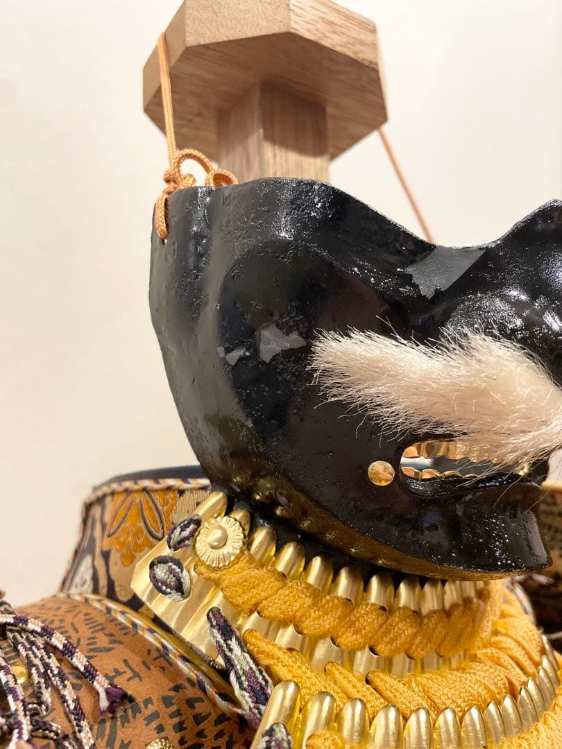 金小札緋威之大鎧 鎧兜 上原玉鳳 五月人形 昭和レトロ - メルカリ