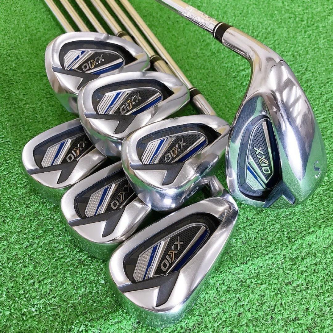 ソ89☆左利き用 ゼクシオ12 アイアン7本セット S XXIO12 レフティ