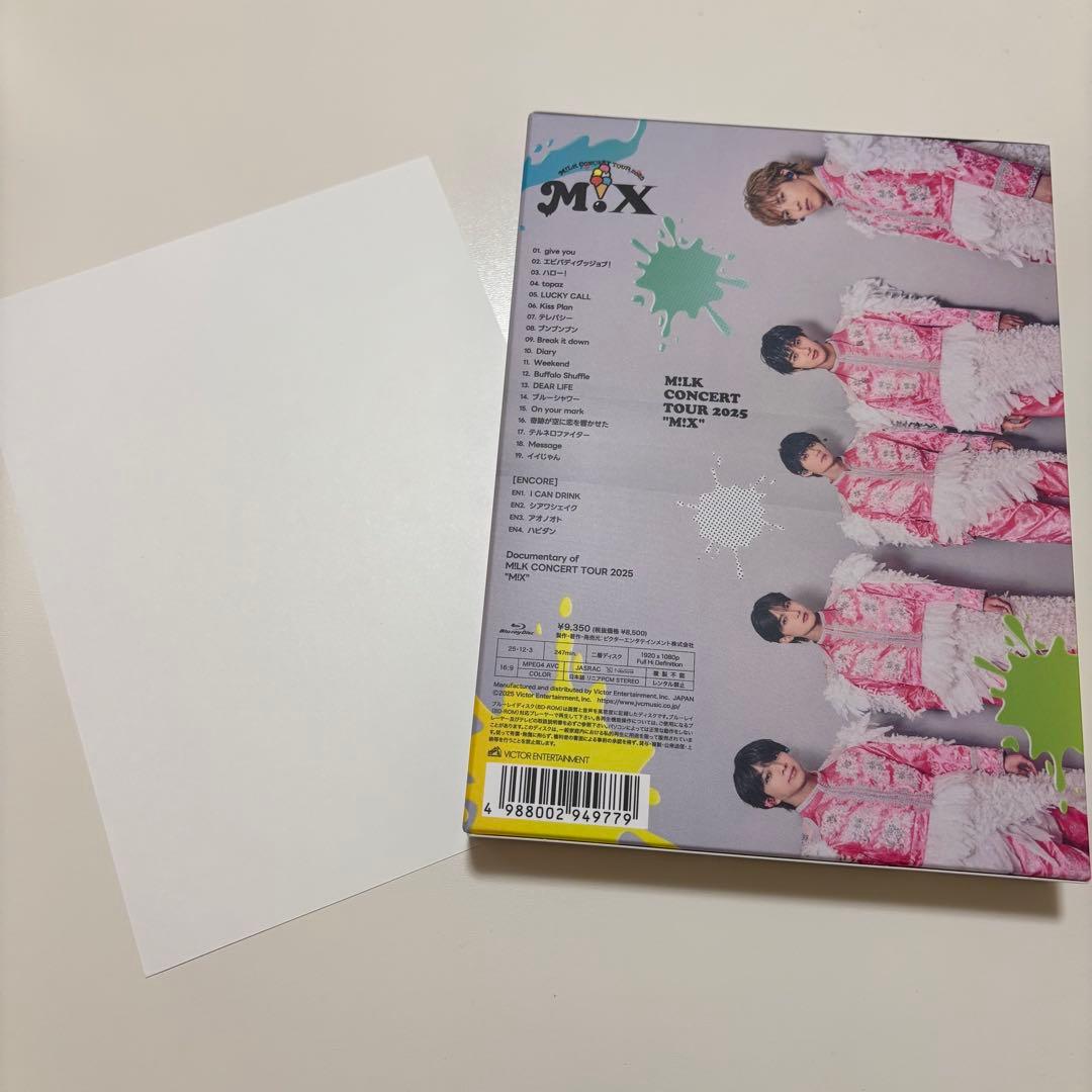 M!LK M!X 初回限定盤 Blu-ray - メルカリ