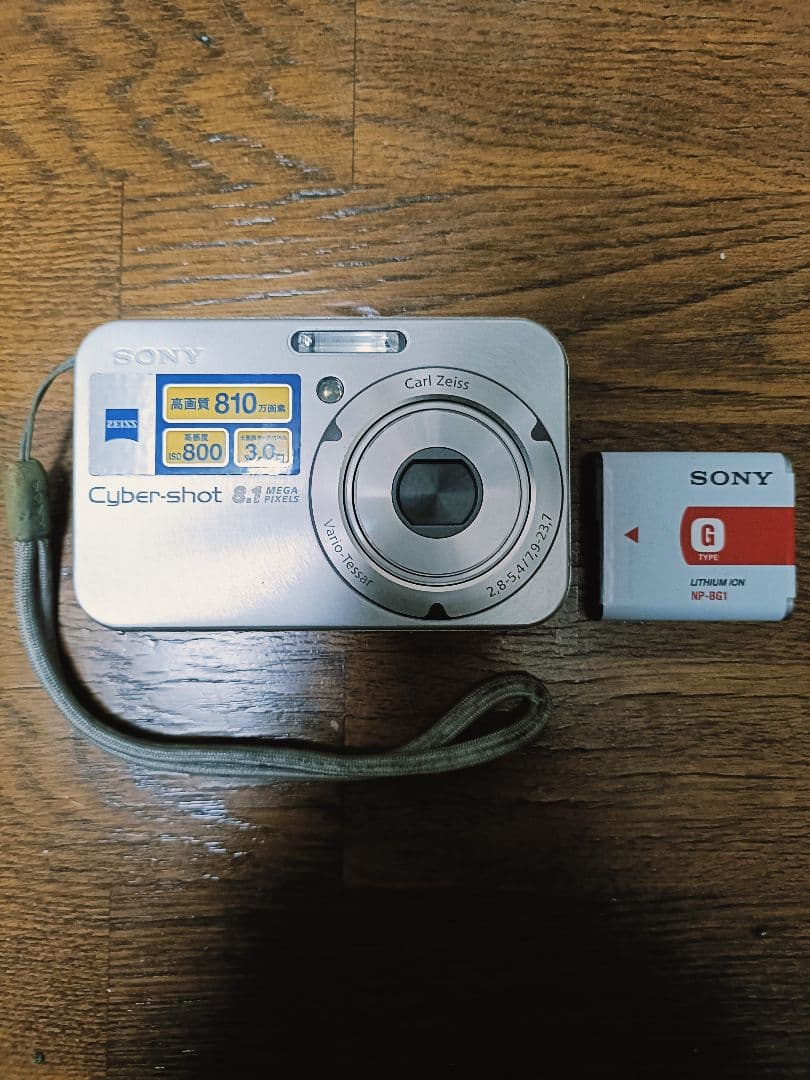 動作確認済み】SONY Cyber-shot 8.1メガピクセル - メルカリ