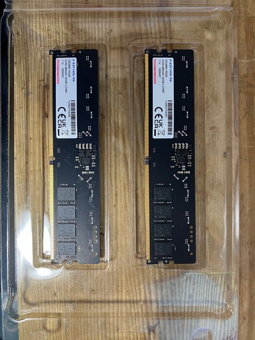 DDR5-4800 16GB×2 32GB ドスパラセレクト ドスパラセレクト D5D4800-16G2A DDR5 PC5-38400 16GBx2 メモリ32GB