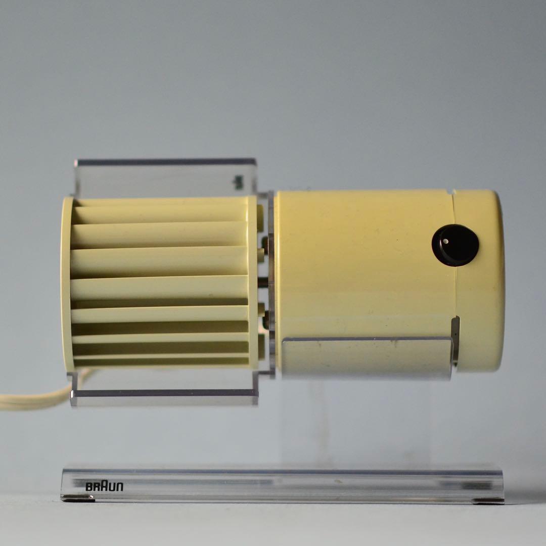 BRAUN HL70 デスクファン ラインホルド・ヴァイス Braun HL 70 Desk Fan by Reinhold Weiss – Mid-Century Modern