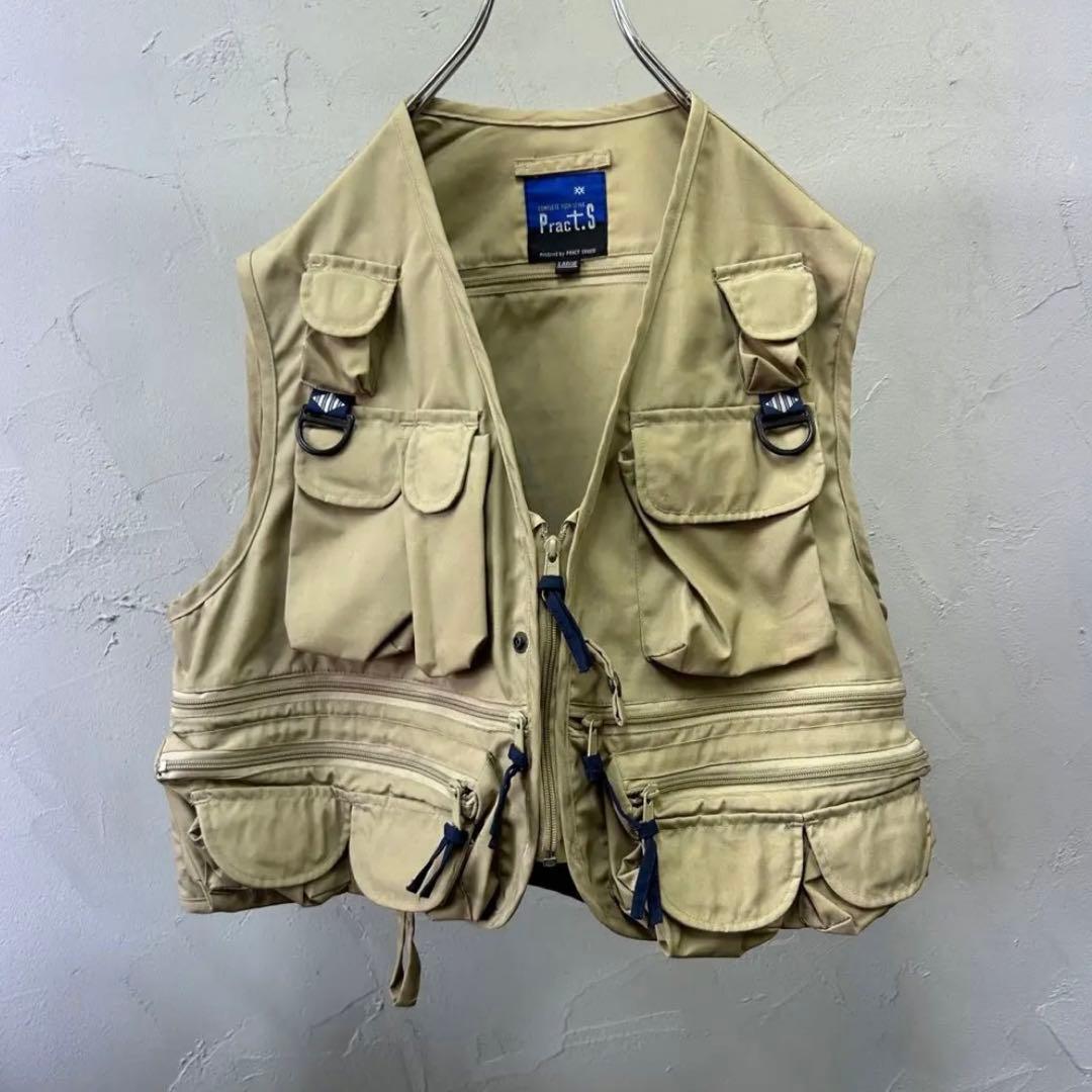 90sヴィンテージ フィッシングベスト テック ギミック ミリタリー