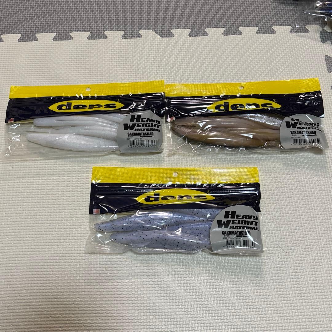 新品未使用】バス釣り引退セット depsワーム 18袋 - メルカリ