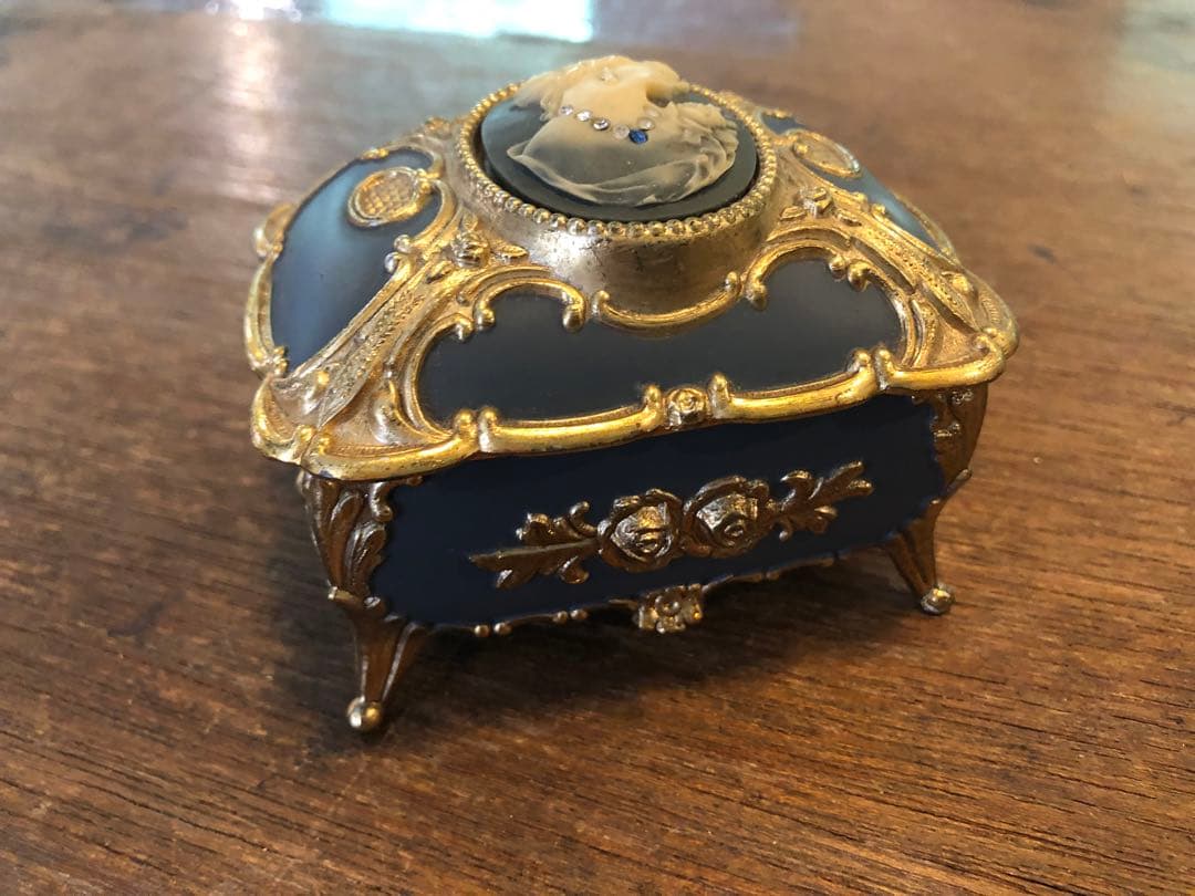 小樽オルゴール堂 カメオオルゴール ジュエリーボックス レトロ