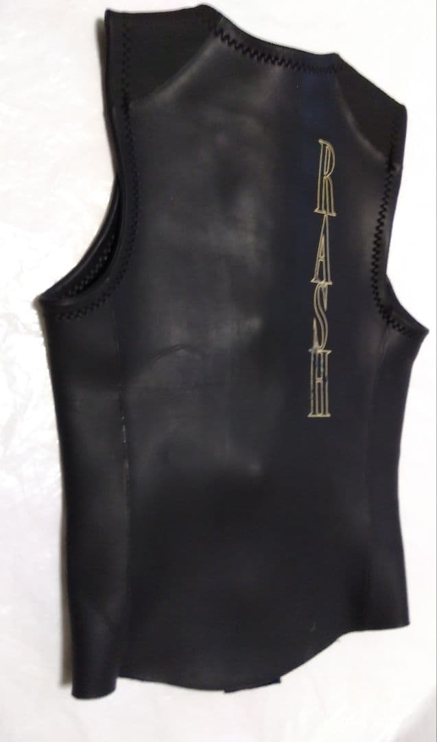 未使用】【L】 RASH フロントジップ ノースリーブ タッパー