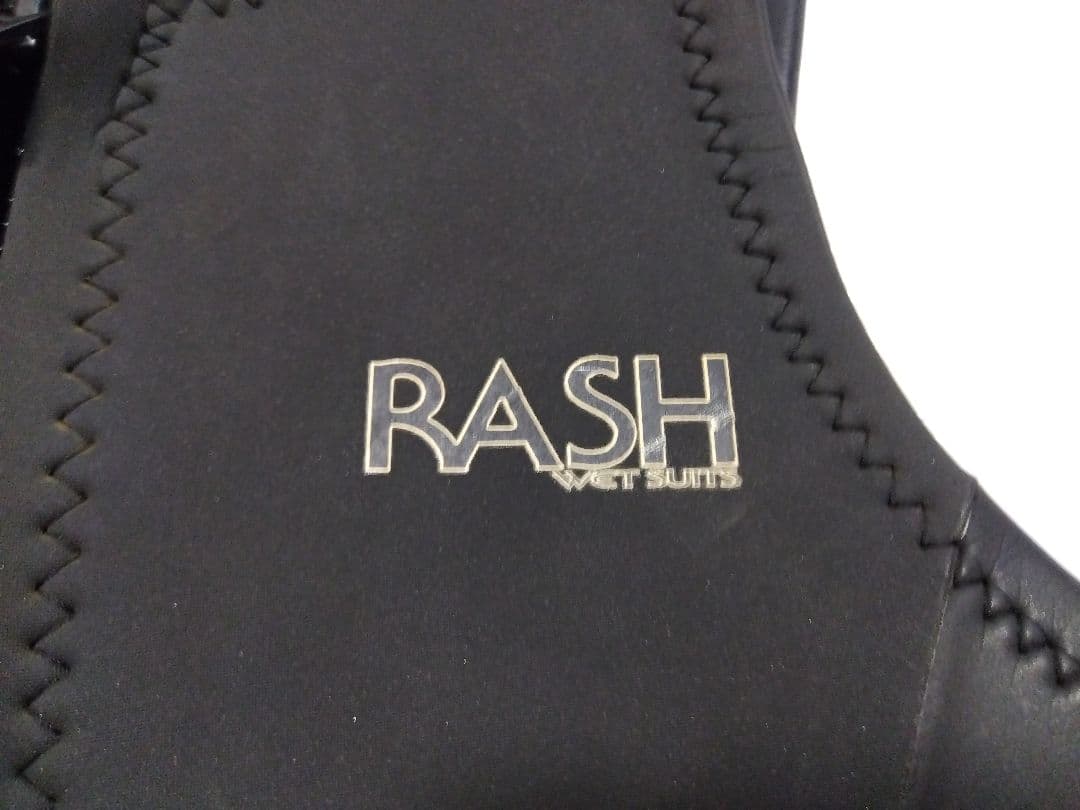 未使用】【L】 RASH フロントジップ ノースリーブ タッパー