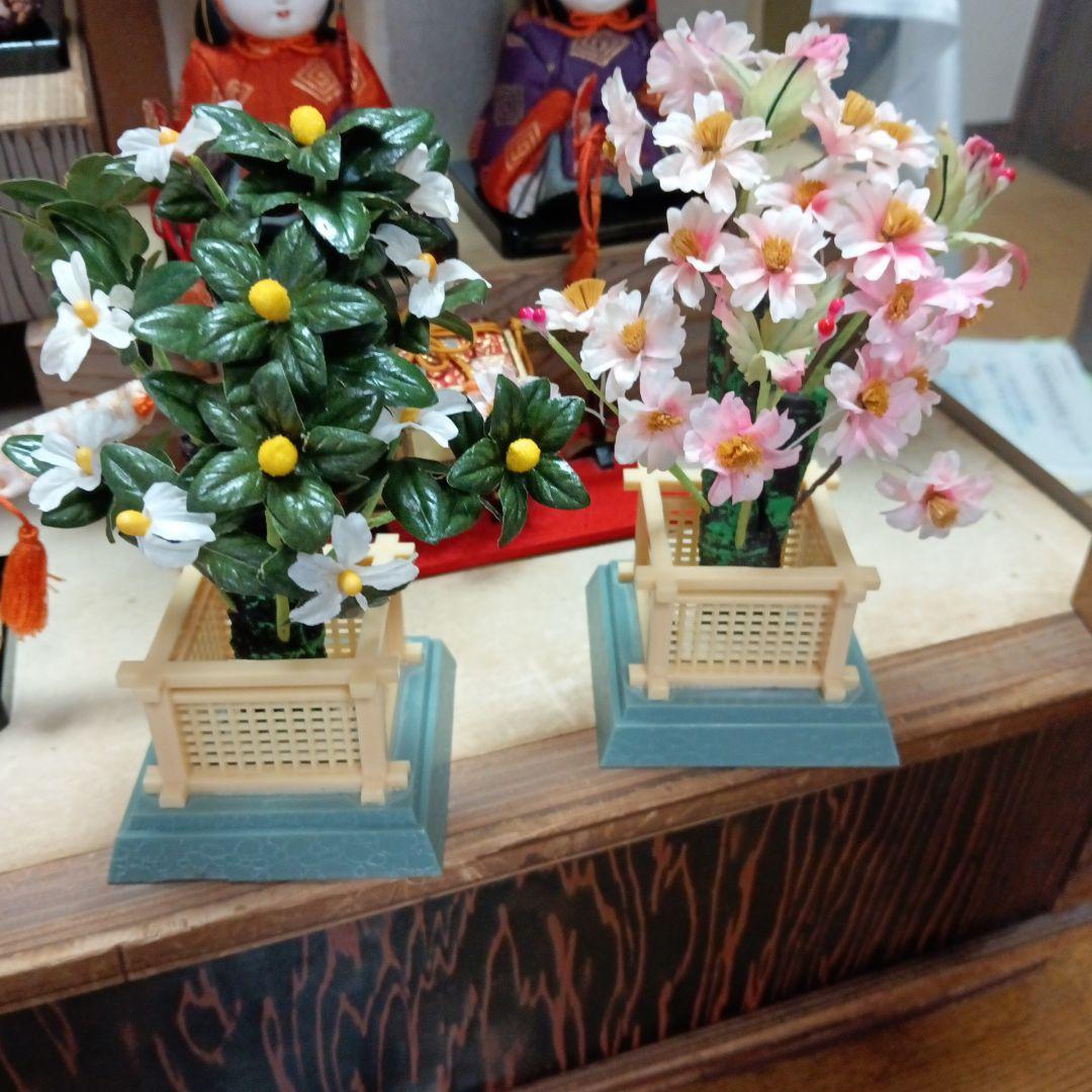 人間国宝 初代原米州作 雛人形 木目込み人形 昭和レトロ ケース付き