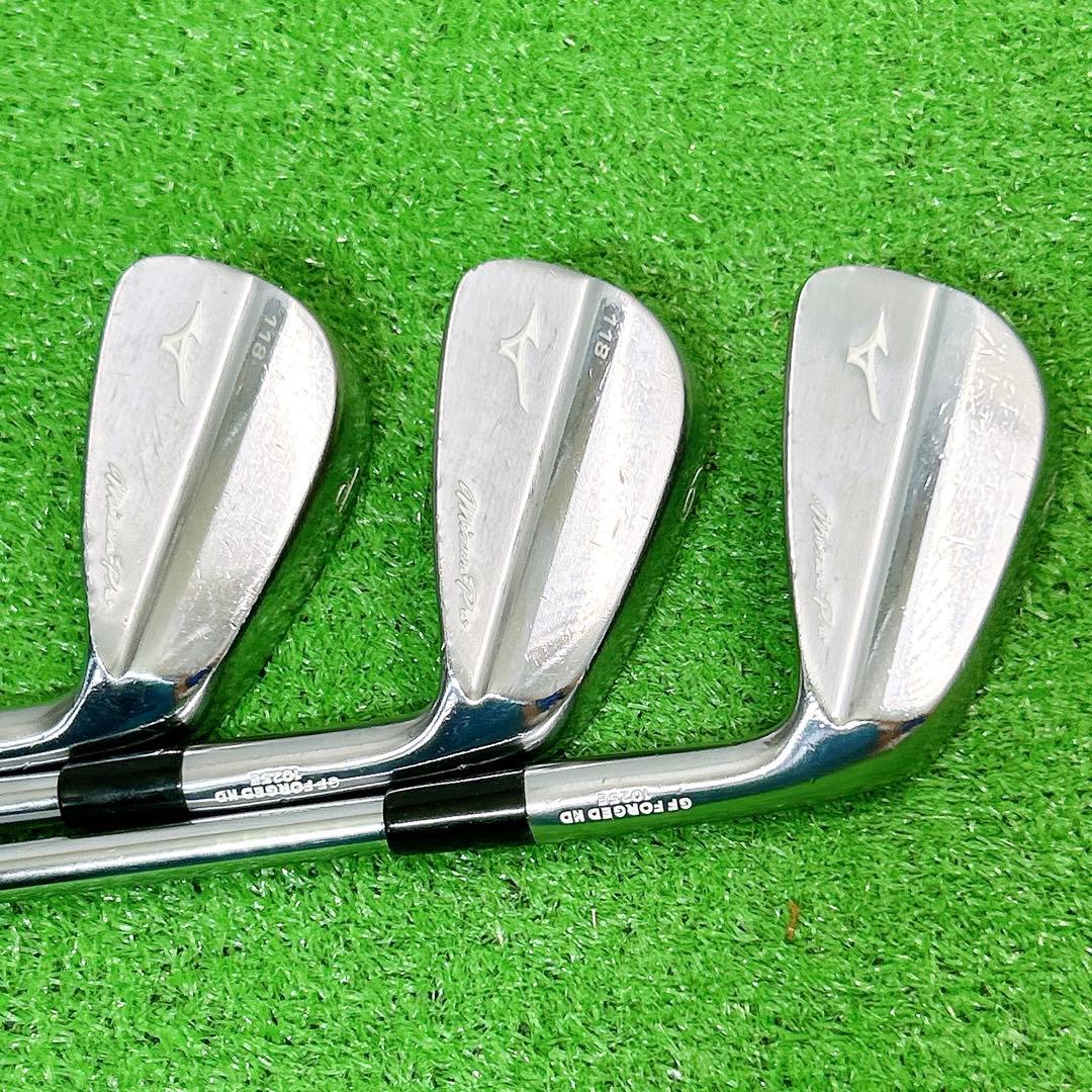 稀少カスタム】ミズノプロ 518/118 コンボアイアン 6本セット