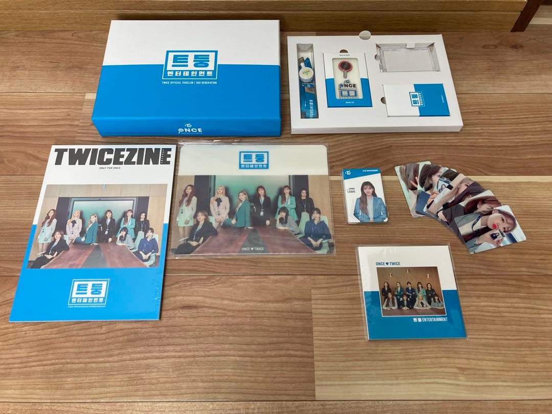 TWICE ONCE 3期 ファンクラブ入会特典グッズ - メルカリ