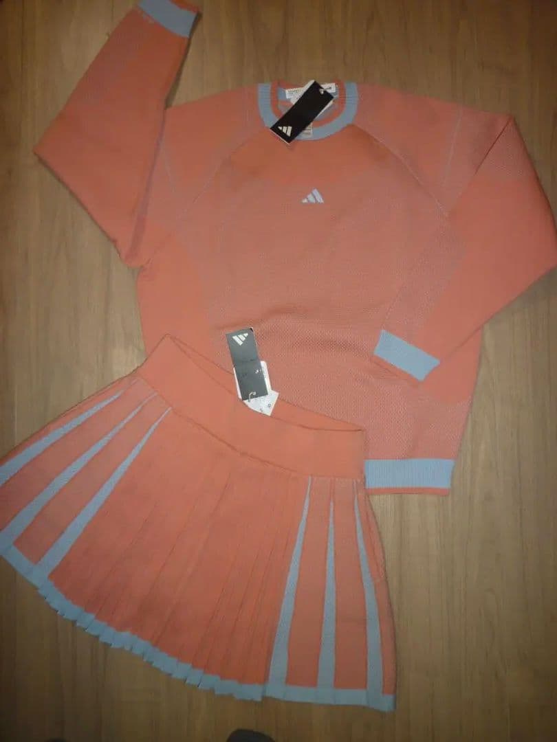 新品L】adidas アディダスゴルフ ニットセットアップ - メルカリ