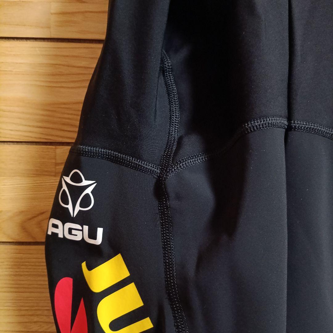 AWAZON-支給品 Jumbo visma 防風サーマルビブタイツ AGU クライスヴァイク