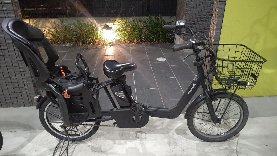 パナソニック　ギュットアニーズ　電動自転車　内装３段　子乗せ 3人乗り用チャイルドシート付きギュット・アニーズ・DX・26