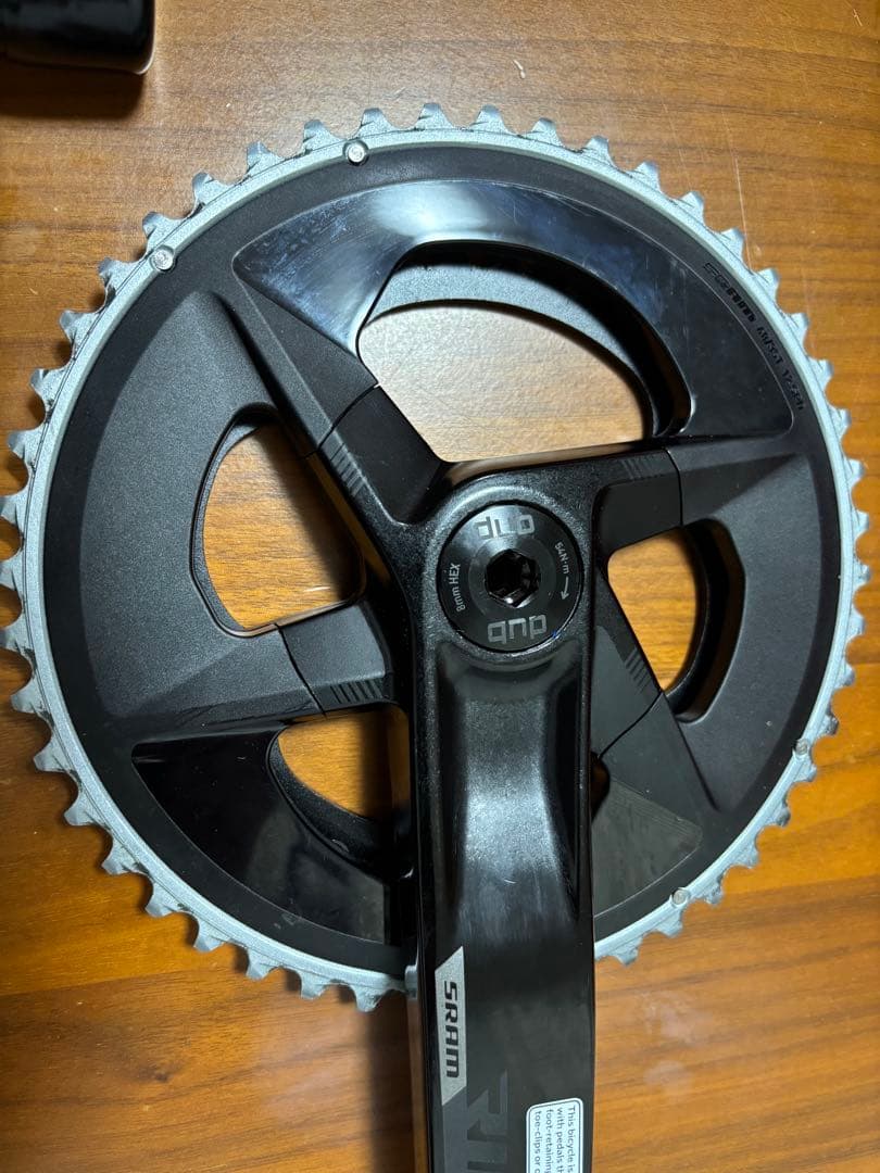 SRAM Rival 22 クランクセット 170mm 50/34 完成車外し - メルカリ