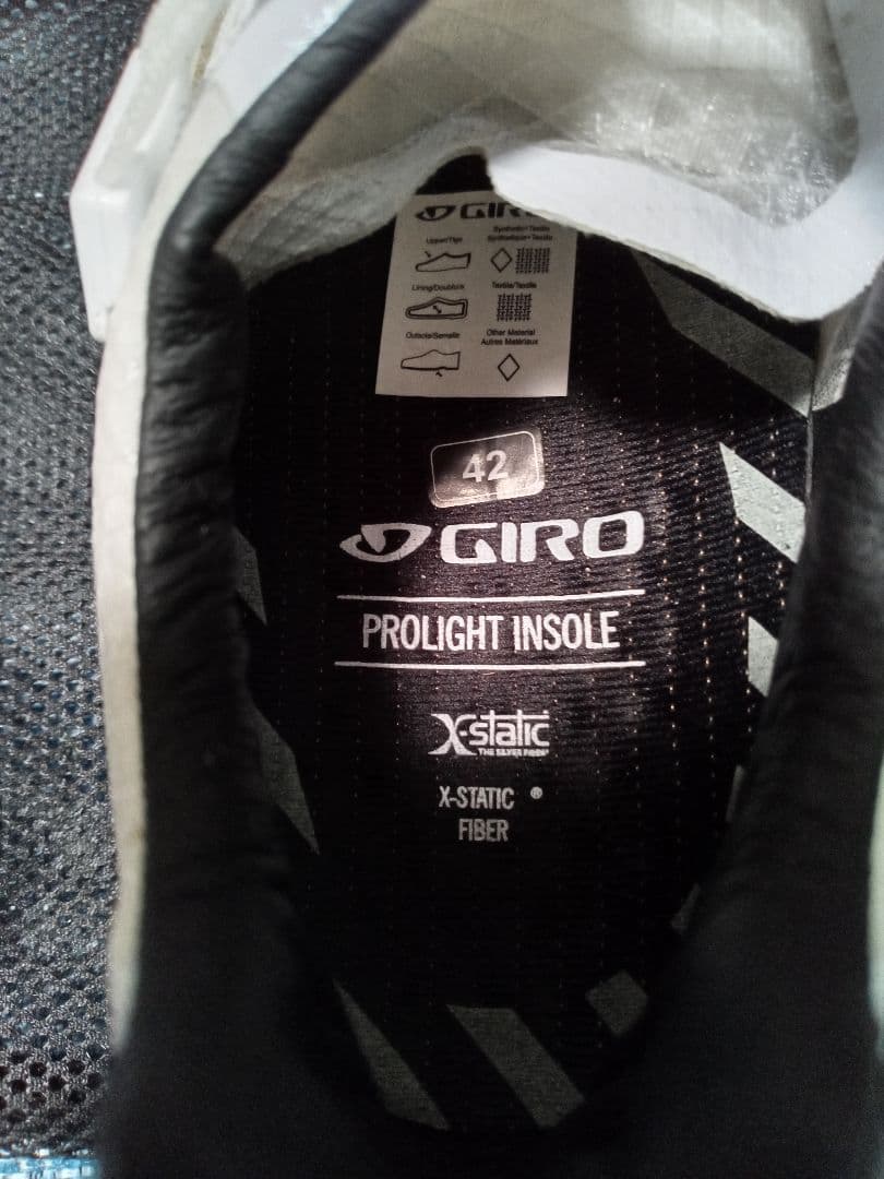 GIRO PROLIGHT TECHLACE 42 美品 超軽量155グラム - メルカリ