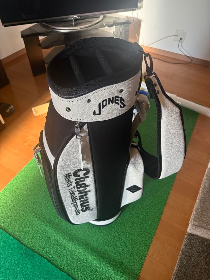 JONES クラブハウスコラボ限定キャディーバッグ梅田阪急 宮本卓