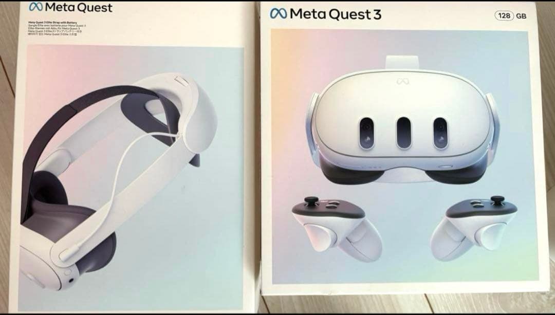  Quest 3 128GB ＋ Eliteストラップ バッテリー付き Meta Quest Eliteストラップ バッテリー付き | Meta | Metaストア (ja-JP)