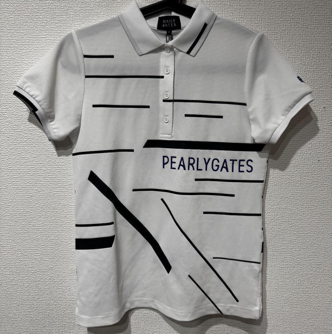 パーリーゲイツ レディース 半袖 ポロシャツ マルチロゴ柄 サイズ0 新品 楽天市場】【PREMIUM OUTLET50%OFF】PEARLY GATES パーリーゲイツ筆記