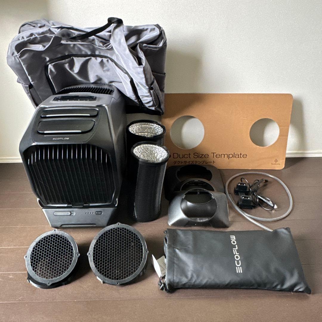 ナ*ハ様 ECOFLOW WAVE3 ポータブルエアコン本体＆専用バッテリーその EcoFlow（エコフロー） WAVE3ポータブルエアコン 専用