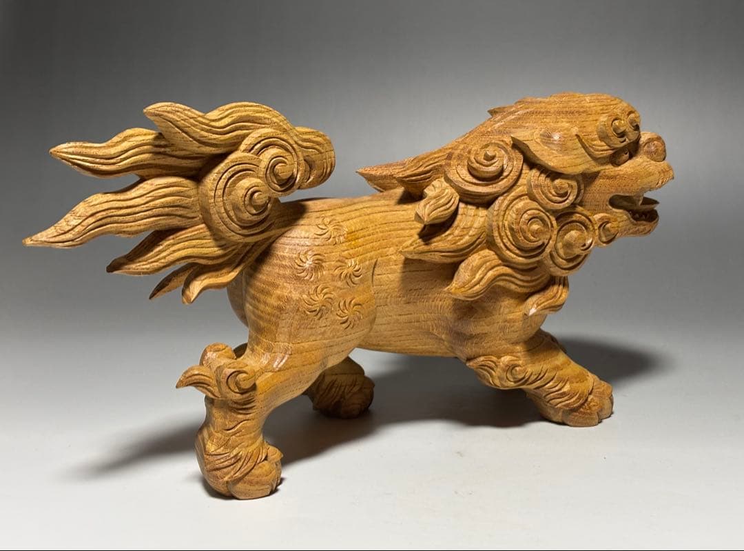 木彫 唐獅子 】 山車 祭屋台 だんじり 地車 社寺彫刻 宮彫 - メルカリ