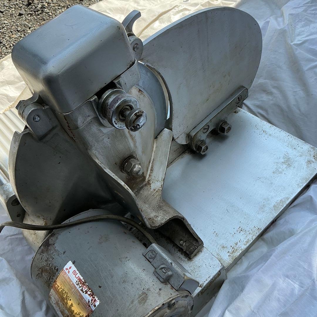 動作確認済】SORION パン・ハムスライサーB型 業務用 三菱電機モーター