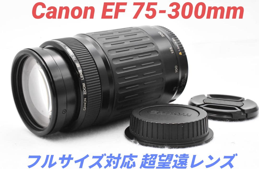 9月13日限定販売♪【超望遠レンズ】Canon EF 75-300mm Amazon.co.jp: キャノンEF 75-300mm f/4-5.6 III 望遠ズームレンズ