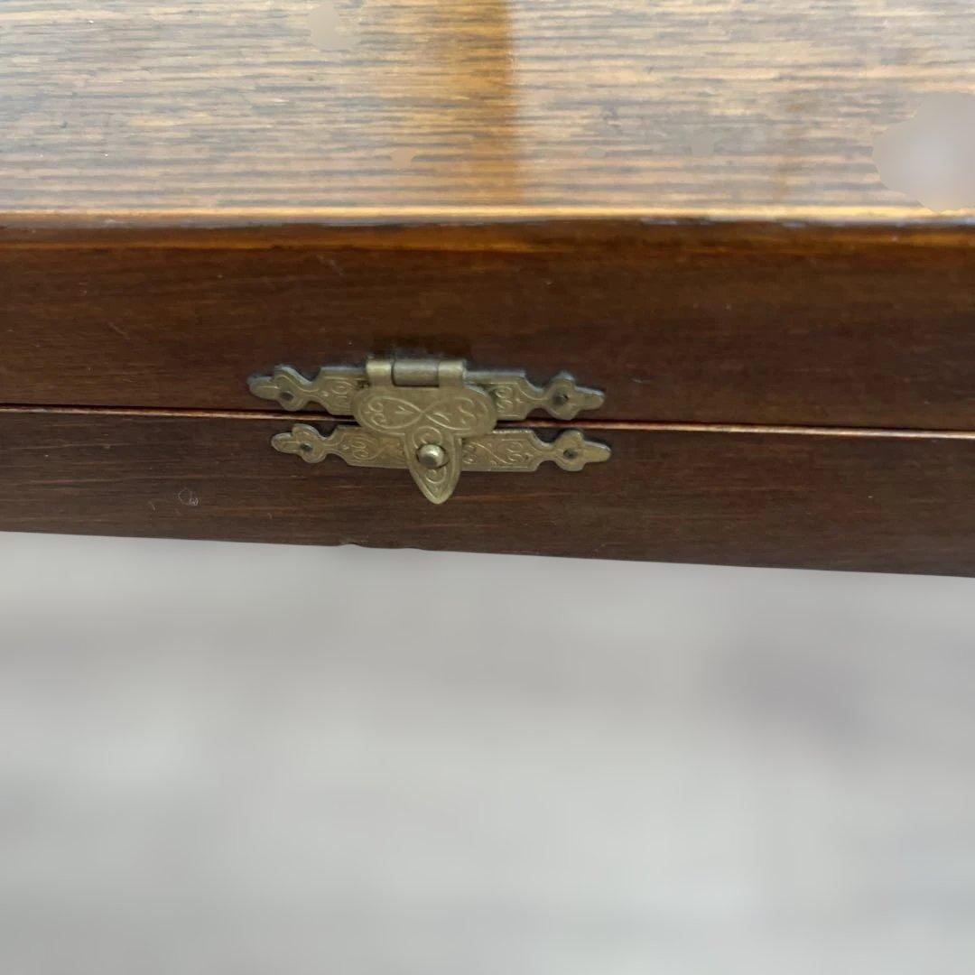 白蝶貝 / 純銀継手】507gビクトリアン デザートナイフ＆フォーク12本