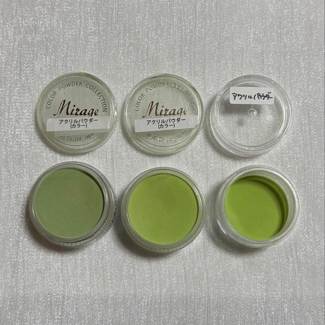Mirage ミラージュ アクリルパウダー 3色セット 即購入◎ - メルカリ