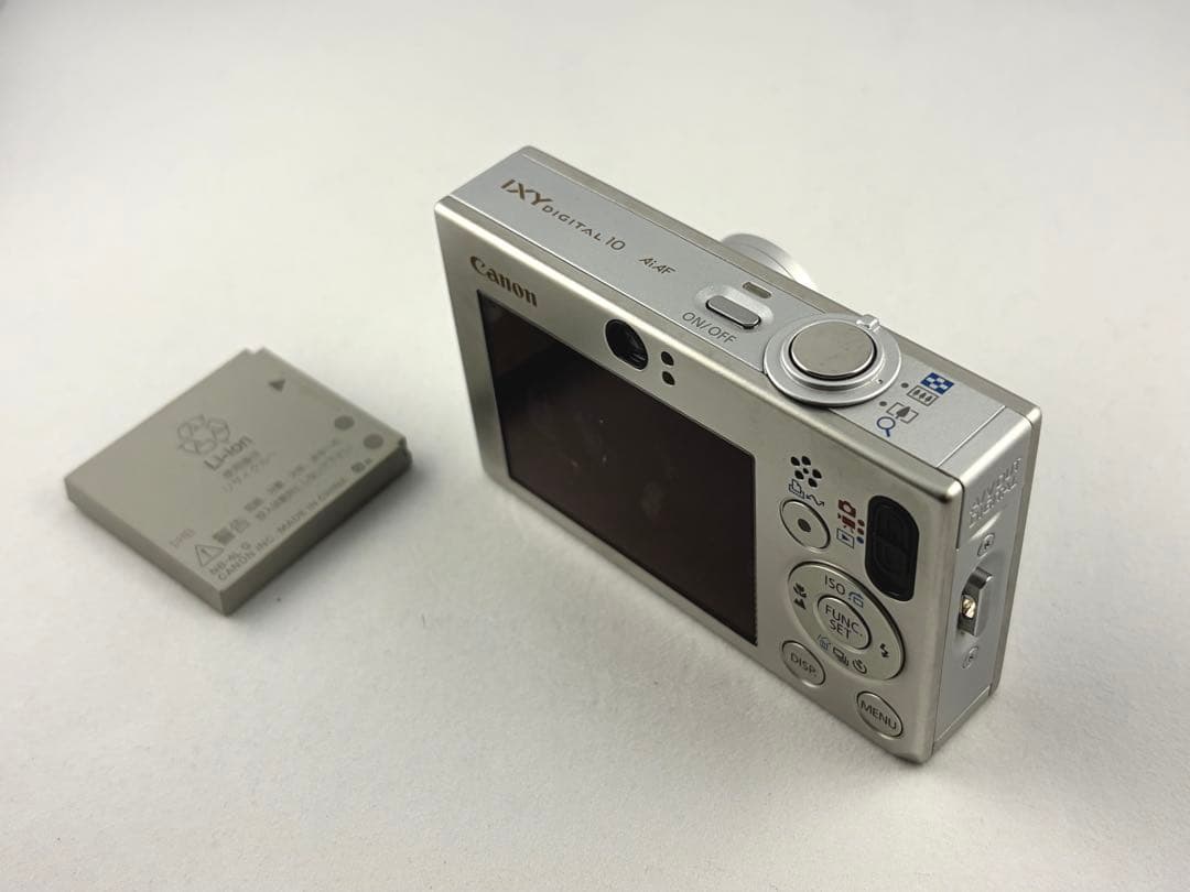 Canon IXY DIGITAL 10 シルバー オールドコンデジ作動確認済 - メルカリ