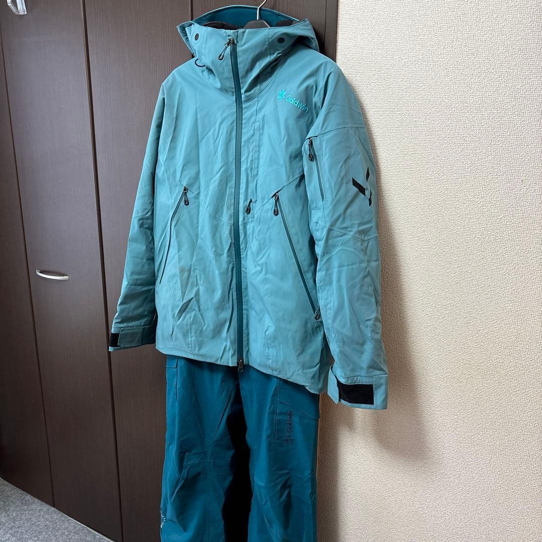 Goldwin スキーウェア(上下) 青 - スキー