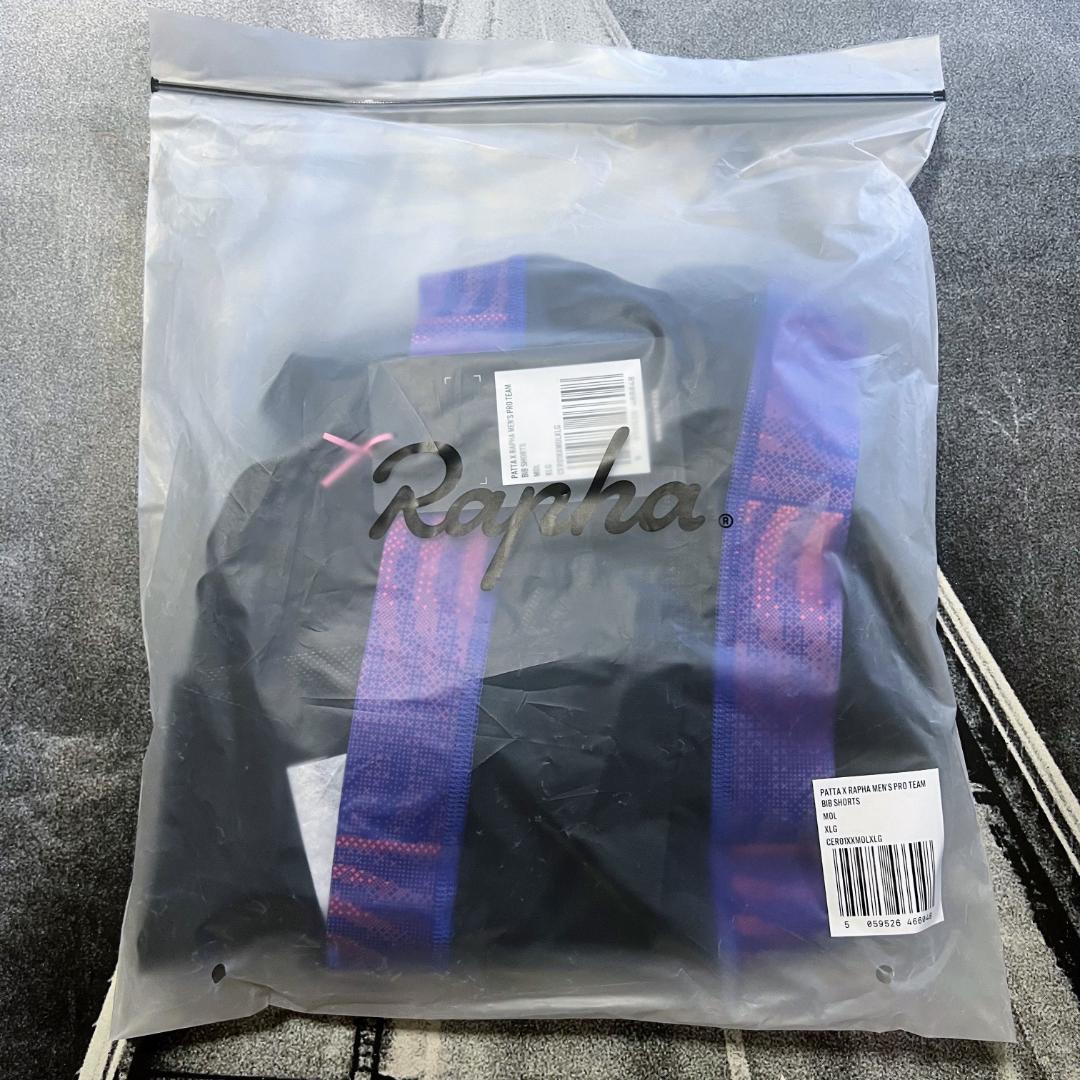 新品 Rapha + Patta 特別限定版 プロチームビブショーツ XLサイズ