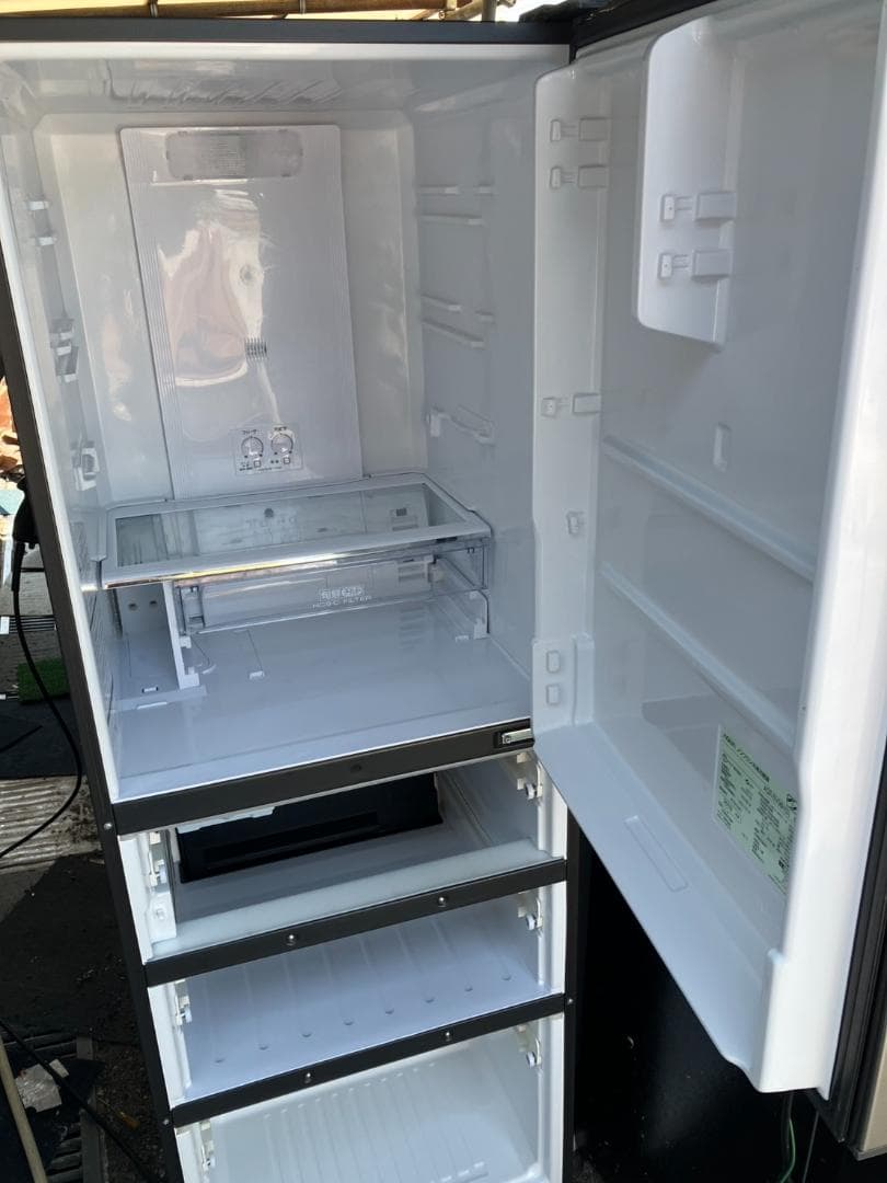 福岡市 市内近郊限定】355L 良品 分解洗浄済み AQUA 冷蔵庫 2018