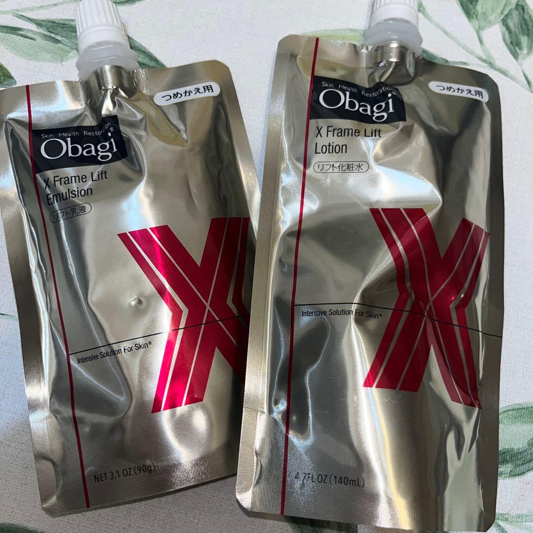 Obagi オバジX フレームリフトローション エマルジョン 詰め替え
