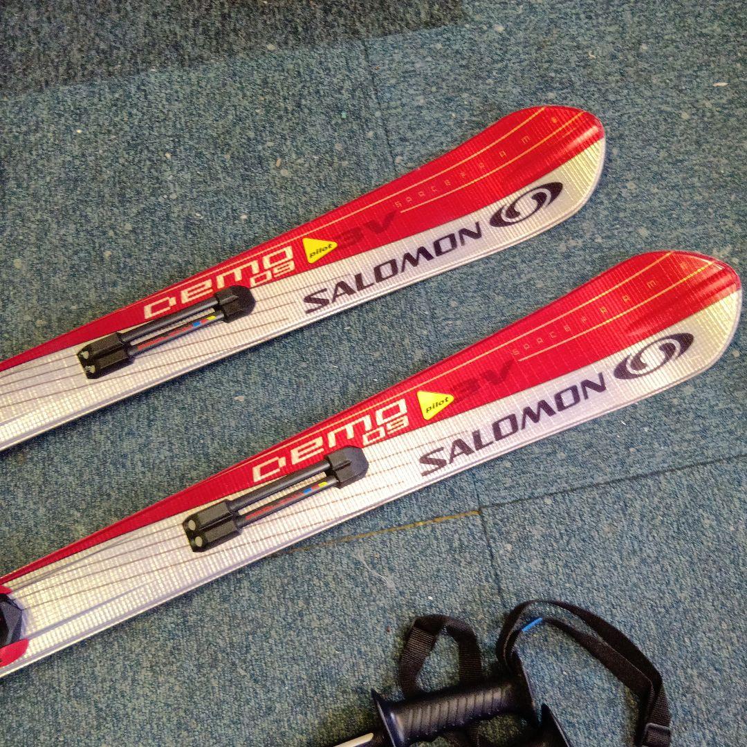 160cm SALOMON DEMO アルペンスキーメンテナス済 - メルカリ