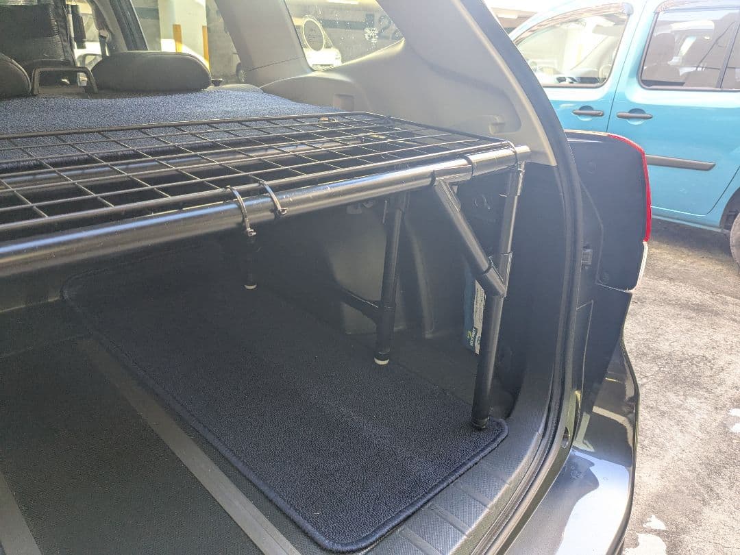 SUV車用車中泊対応イレクターパイプテーブルフレームのみ （SK