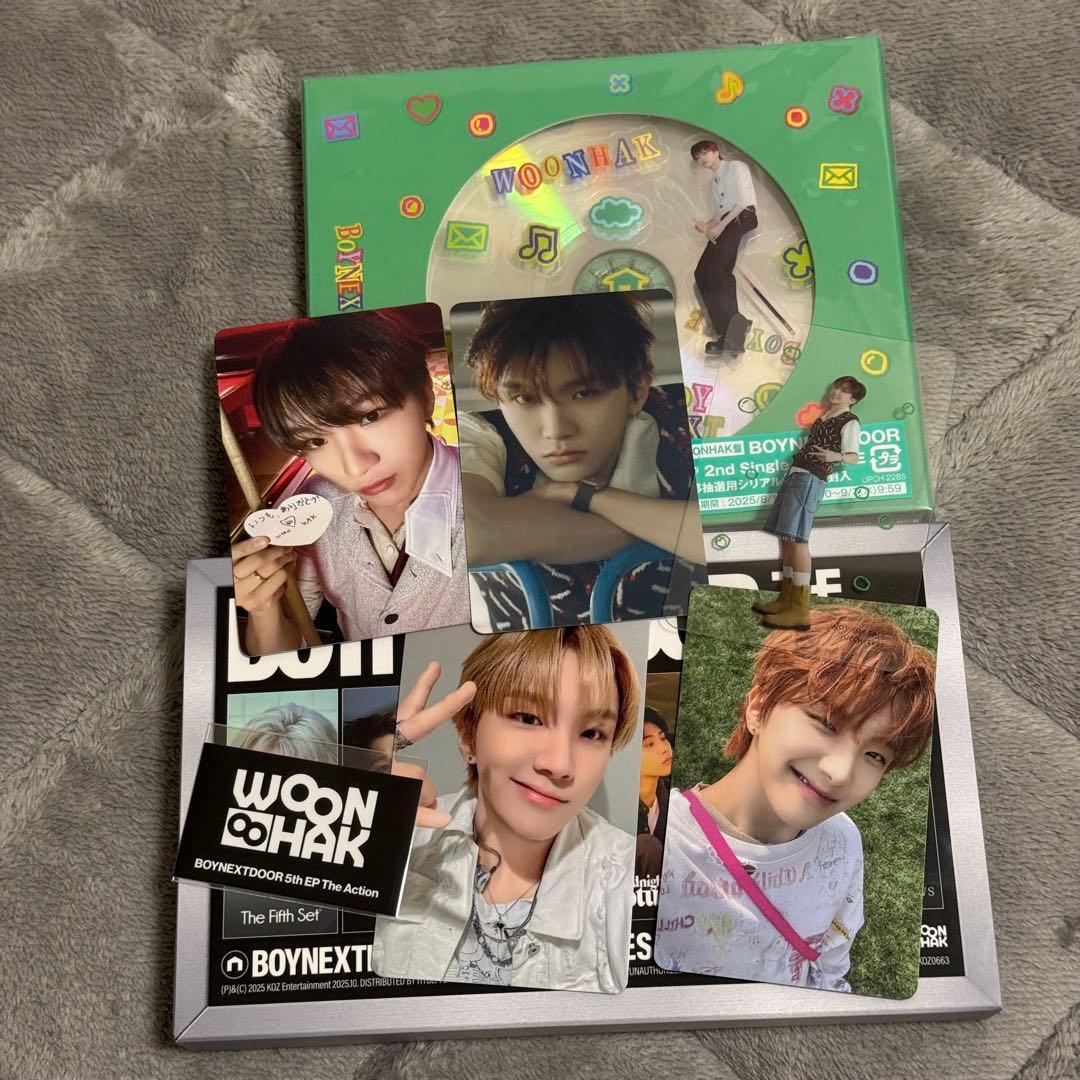 BOYNEXTDOOR The Action BOYLIFE ウナク トレカ - メルカリ